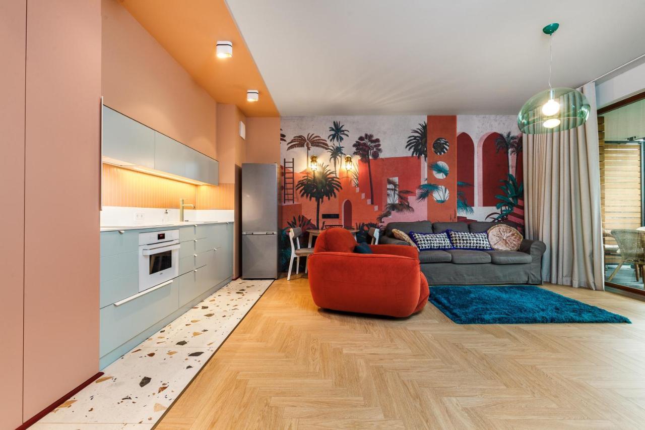 Apartmán Apart Palm Springs Plaza Gdaňsk Exteriér fotografie